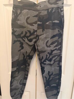 Men's Polo Ralph Lauren Grey Camo Jogger Pants